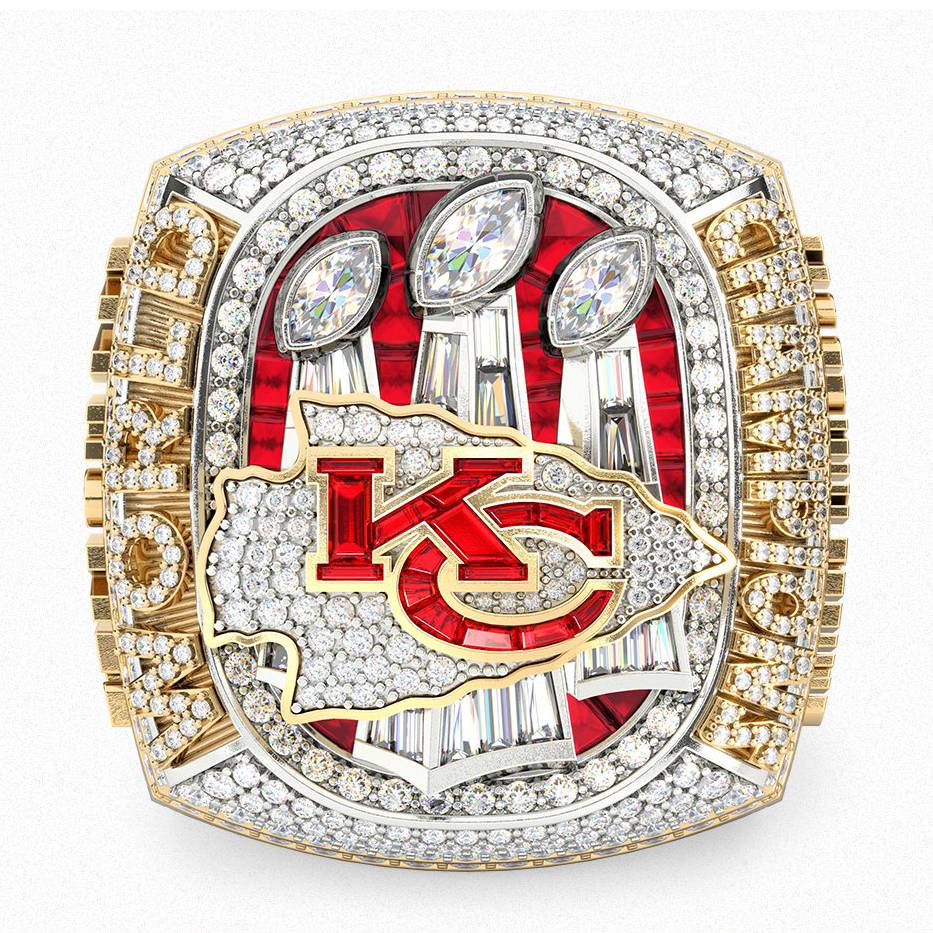 K.C. Chiefs get Super Bowl rings, take subtle shot at rival