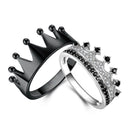 King And Queen Crown Rings