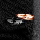 Her King And His Queen Couples Ring