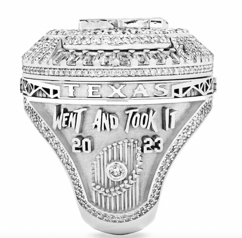 2023 - 2024 Texas Rangers World Series Championship Ring