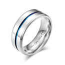 Bold Blue Men's Ring