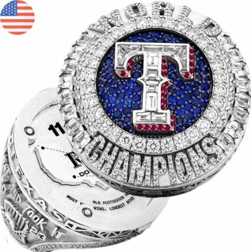 2023 Texas Rangers Ws Championship Ring