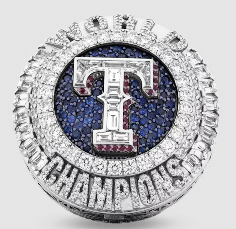 2023 - 2024 Texas Rangers World Series Championship Ring