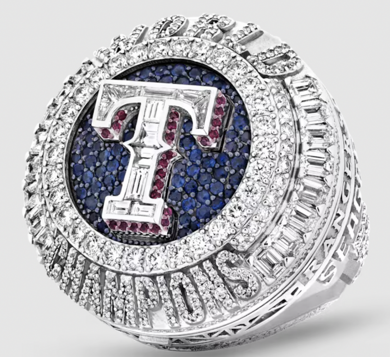 2023 Texas Rangers Ws Championship Ring