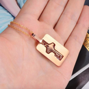 Love Lock Necklace And Bracelet Set