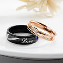 Love Couples Promise Ring Set