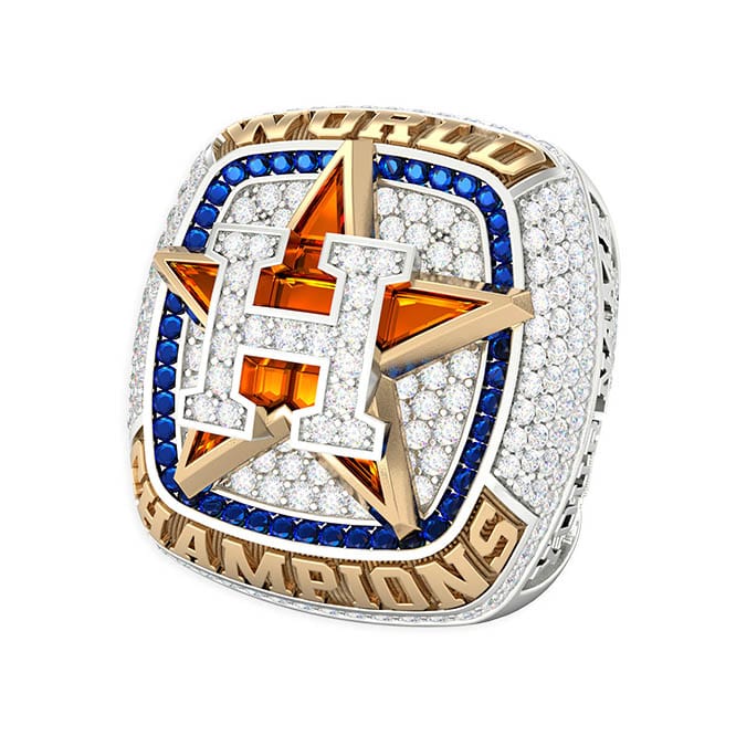 New ring!!! 2022 Astros World Championship Ring! And at 📸 dugout & press  room!