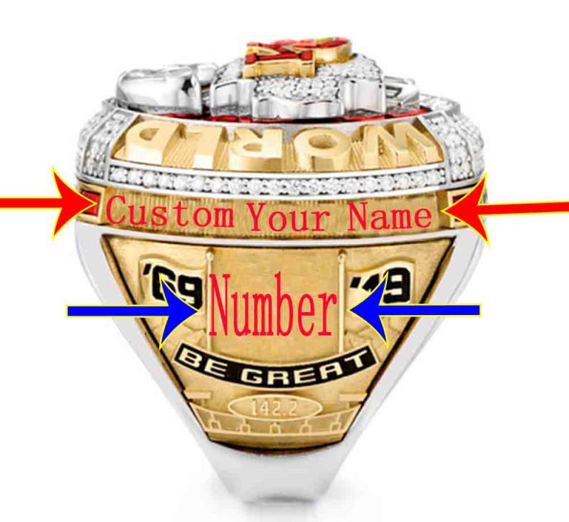 2019-2020 Kansas City Chiefs Ring